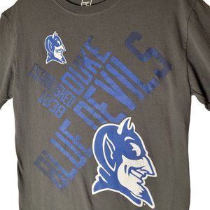 Proedge PE Duke Blue Devils Tshirt Tee Mens M Gray Logo Gray‎ Short Sleeve
